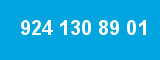 924 130 89 01 924 130 89 01